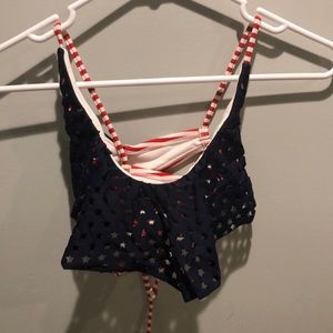 Stars and Stripes bikini top